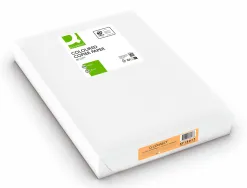 Papier couleur q-connect multifonction a3 80g/m2 unicolore orange néon ramette 500 feuilles