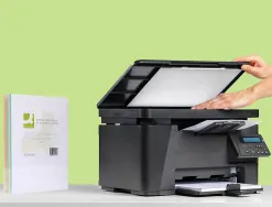 Papier couleur q-connect multifonction a4 80g/m2 5 coloris assortis clairs ramette 500 feuilles