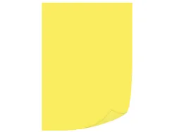 Papier couleur q-connect multifonction a4 80g/m2 unicolore jaune intense ramette 500 feuilles