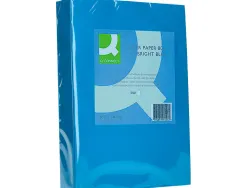 Papier couleur q-connect multifonction a4 80g/m2 unicolore bleu intense ramette 500 feuilles