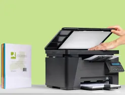 Papier couleur q-connect multifonction a4 80g/m2 5 coloris assortis intenses ramette 500 feuilles