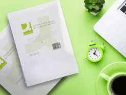 Papier couleur q-connect multifonction a4 80g/m2 5 coloris assortis intenses ramette 500 feuilles
