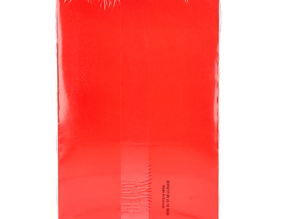 Papier couleur q-connect multifonction a4 80g/m2 unicolore rouge intense ramette 500 feuilles