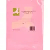 Papier couleur q-connect multifonction a4 80g/m2 unicolore rose néon ramette 500 feuilles