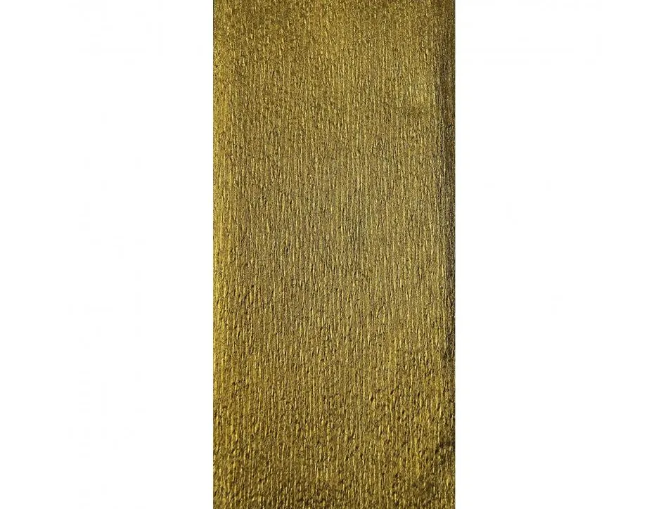 Papier crepon clairefontaine metallise 0,5x2,5m crepage 60% coloris or 1 feuille