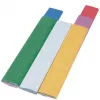 Papier crepon clairefontaine metallise 0,5x2,5m crepage 60% coloris assortis 6 feuilles