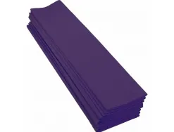 Papier crepon clairefontaine standard 0,5x2m crepage 40% coloris violet paquet 10 feuilles