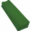 Papier crepon clairefontaine standard 0,5x2m crepage 40% coloris vert fonce paquet 10 feuilles