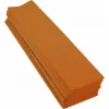 Papier crepon clairefontaine standard 0,5x2m crepage 40% coloris jaune orange paquet 10 feuilles