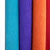 Papier crepon liderpapel rouleau 50cmx2,5m 85gr coloris rouge