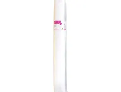 Papier crepon liderpapel rouleau 50cmx2,5m 85gr coloris blanc
