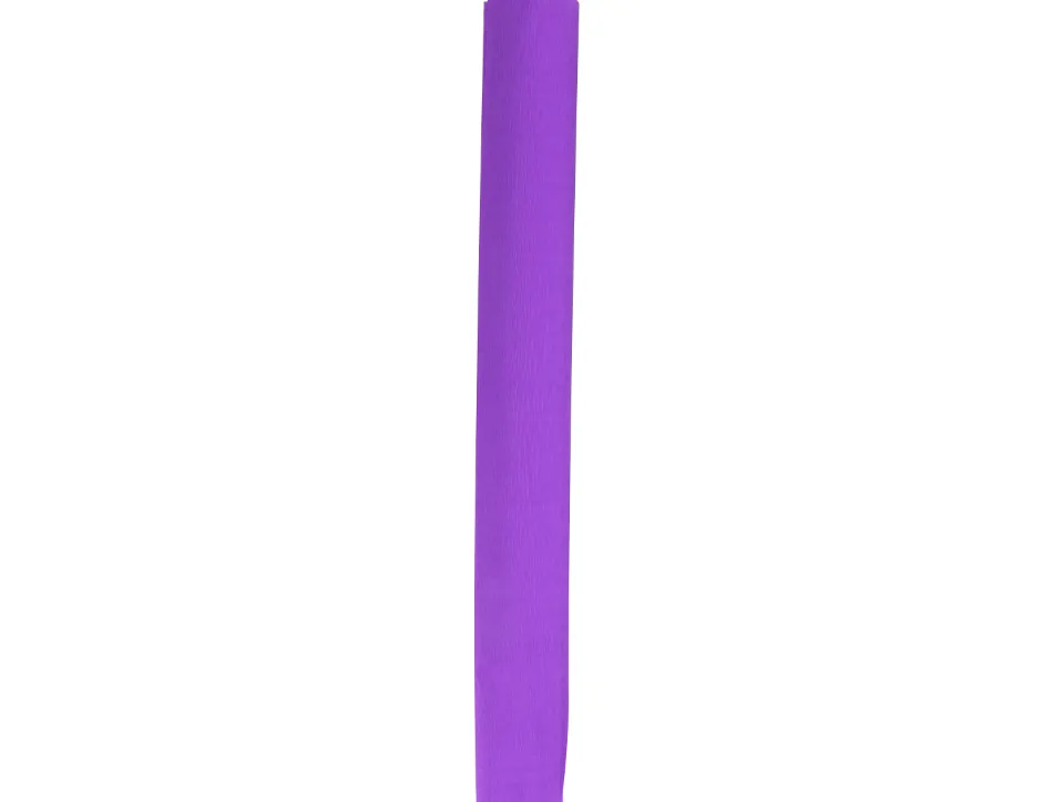 Papier crepon liderpapel rouleau 50cmx2,5m 85gr coloris violet