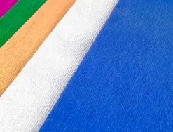 Papier crépon liderpapel 34g/m2 50cmx2.5m unicolore vert métallisé