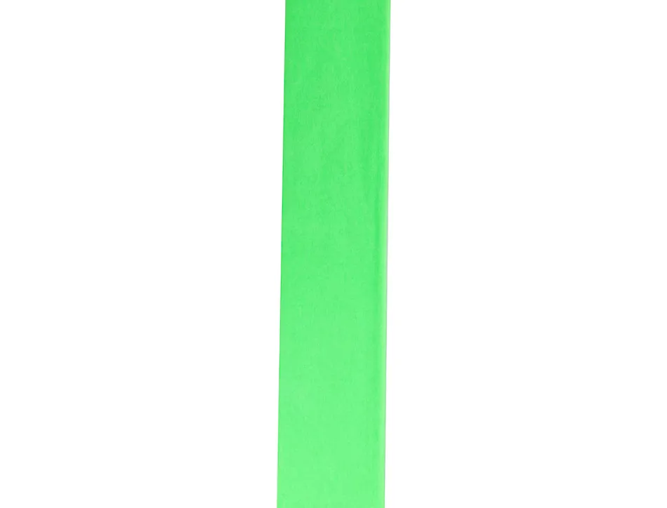 Papier crépon liderpapel 34g/m2 50cmx2.5m unicolore vert fluorescent