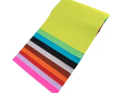 Papier crépon liderpapel 34g/m2 format a4+ 240x315mm 10 coloris assortis bloc 10 feuilles