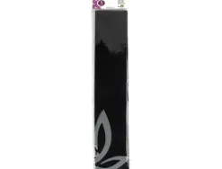 Papier crépon liderpapel 34g/m2 50cmx2.5m unicolore noir