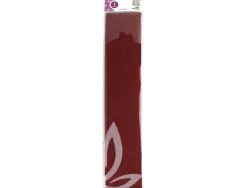 Papier crépon liderpapel 34g/m2 50cmx2.5m unicolore bordeaux