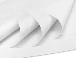 Papier de soie liderpapel 52x76cm 18g/m2 unicolore blanc sachet 25f