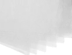 Papier de soie liderpapel 52x76cm 18g/m2 unicolore blanc sachet 25f