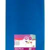 Papier de soie liderpapel 52x76cm 18g/m2 unicolore bleu sachet 25f
