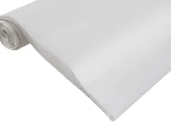 Papier de soie liderpapel 50x75cm 17g/m2 unicolore blanc rouleau 24 feuilles
