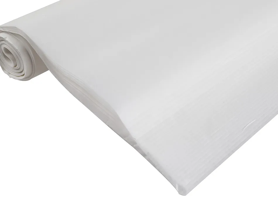 Papier de soie liderpapel 50x75cm 17g/m2 unicolore blanc rouleau 24 feuilles