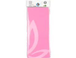 Papier de soie liderpapel 52x76cm 18g/m2 unicolore rose sachet 5f