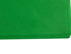 Papier de soie liderpapel 52x76cm 18g/m2 unicolore vert moyen sachet 25f