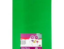 Papier de soie liderpapel 52x76cm 18g/m2 unicolore vert moyen sachet 25f