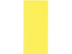 Papier de soie liderpapel 52x76cm 18g/m2 unicolore jaune sachet 5f