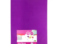 Papier de soie liderpapel 52x76cm 18g/m2 unicolore violet sachet 25f