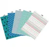 Papier decopatch 30x40cm coloris bleu assortis pochette 100 feuilles