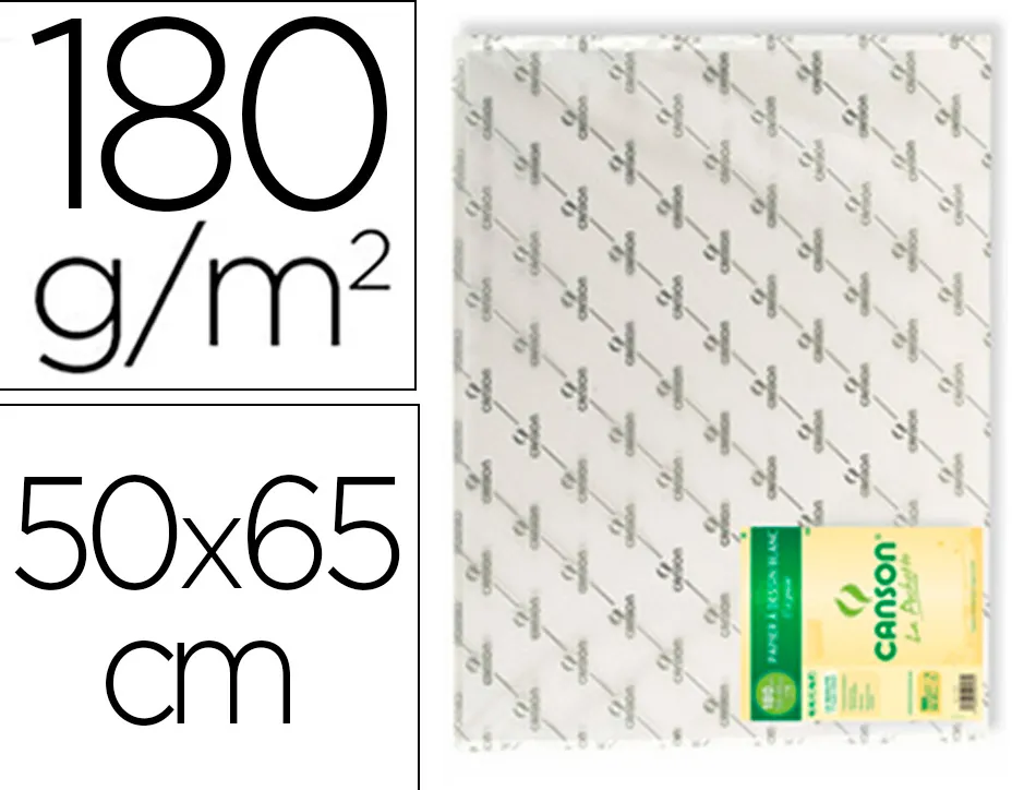 Papier dessin canson c a grain crayon encre gouache feutre 180g feuille 50x65cm