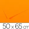 Papier dessin canson feuille mi-teintes nº553 grain gélatiné haute teneur coton 160g 50x65cm unicolore jaune soleil