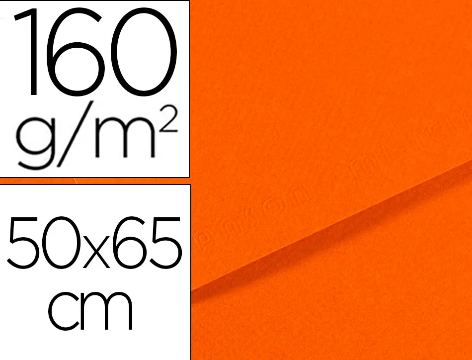 Papier dessin canson feuille mi-teintes n 502 grain gelatine haute teneur coton 160g 50x65cm unicolore havane