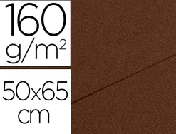 Papier dessin canson feuille mi-teintes n 501 grain gelatine haute teneur coton 160g 50x65cm unicolore marron
