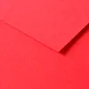 Papier dessin clairefontaine a grain 160g 1 surface grainee 1 lisse 50x65cm paquet 25f coloris coquelicot