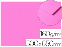 Papier dessin clairefontaine a grain 160g 1 surface grainee 1 lisse 50x65cm paquet 25f coloris lilas