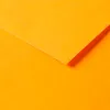 Papier dessin clairefontaine a grain 160g 1 surface grainee 1 lisse 50x65cm paquet 25f coloris orange vif