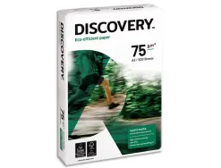 Papier discovery multifonction grand volume sans bourrage a3 75g/m2 blancheur 161 opacité 92 rigidité 100 500 feuilles