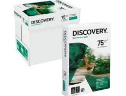 Papier discovery multifonction grand volume sans bourrage a3 75g/m2 blancheur 161 opacité 92 rigidité 100 500 feuilles