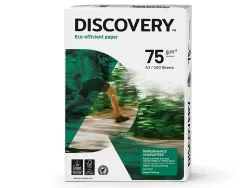 Papier discovery multifonction grand volume sans bourrage a3 75g/m2 blancheur 161 opacité 92 rigidité 100 500 feuilles