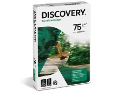 Papier discovery multifonction grand volume sans bourrage a3 75g/m2 blancheur 161 opacité 92 rigidité 100 500 feuilles