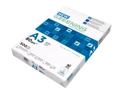 Papier greening a3 80g blanc ramette 500 feuilles