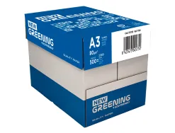Papier greening a3 80g blanc ramette 500 feuilles