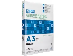 Papier greening a3 80g blanc ramette 500 feuilles