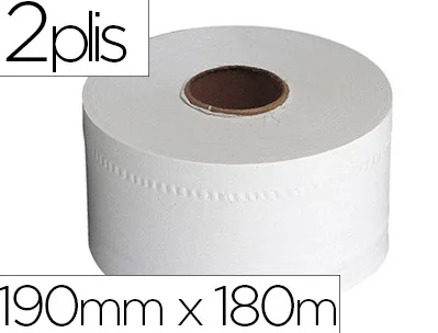 Papier hygiénique tork mini jumbo idéal forte fréquentation rouleau 180m