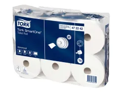 Papier hygiénique tork smartone coloris blanc paquet 6 rouleaux