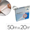 Papier japon adhesif et transparent pour page dechire devidoir dim. 50mx20mm