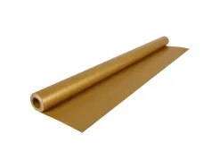 Papier kraft clairefontaine coloris or rouleau 0,70x10m